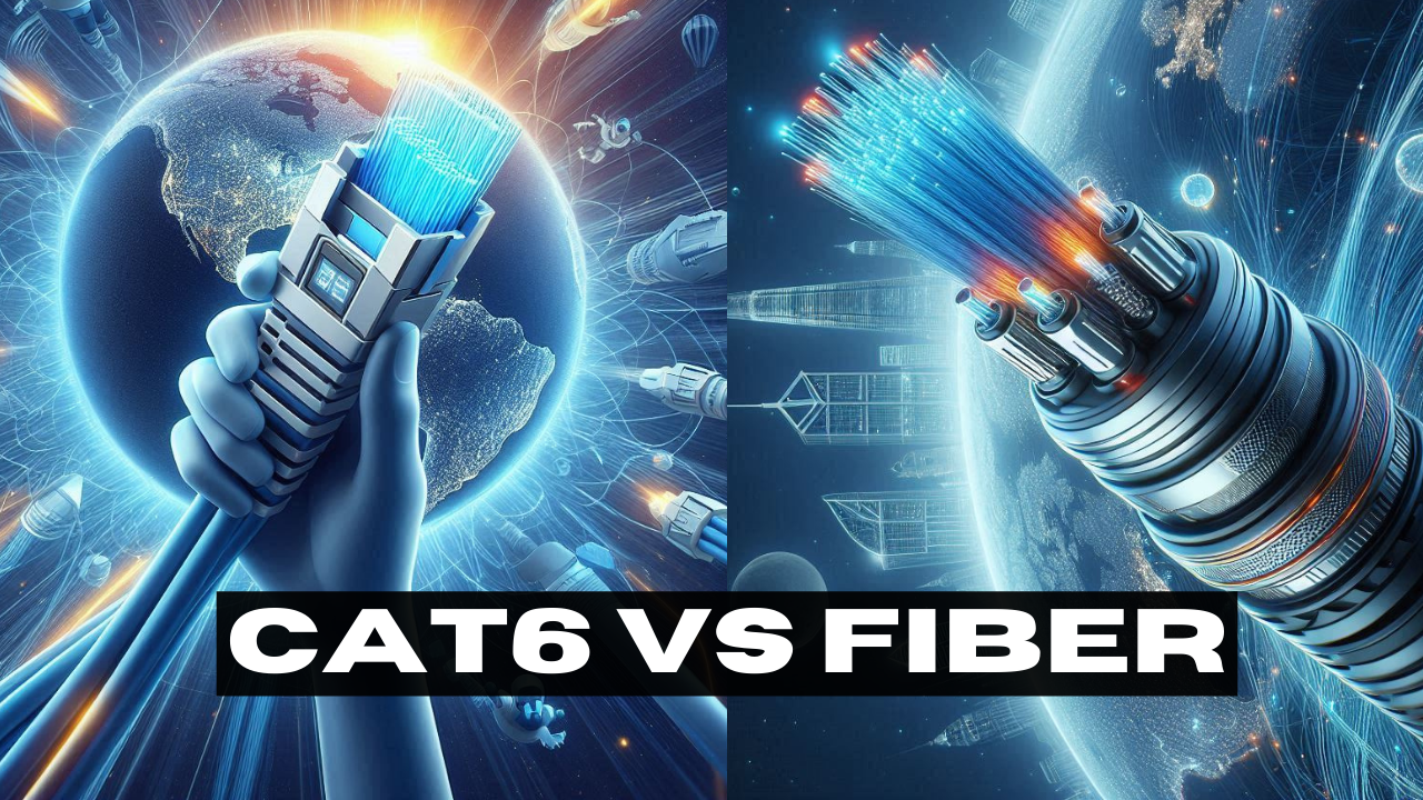 Cat6 vs Fiber: What is the Difference and How to Choose?